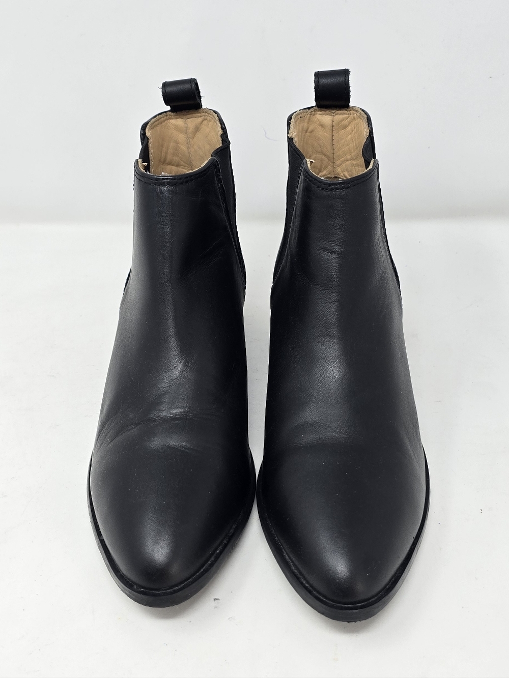 Nisolo women 7 Eva leather everyday chelsea boot black minimalist office - Picture 5 of 10